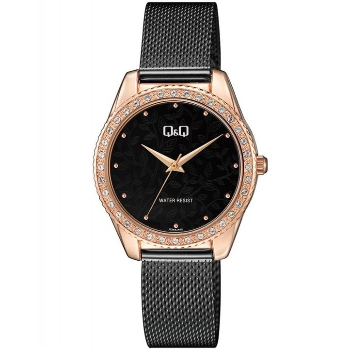 Ceas dama Q&Q QZ59J462Y Quartz Rose gold