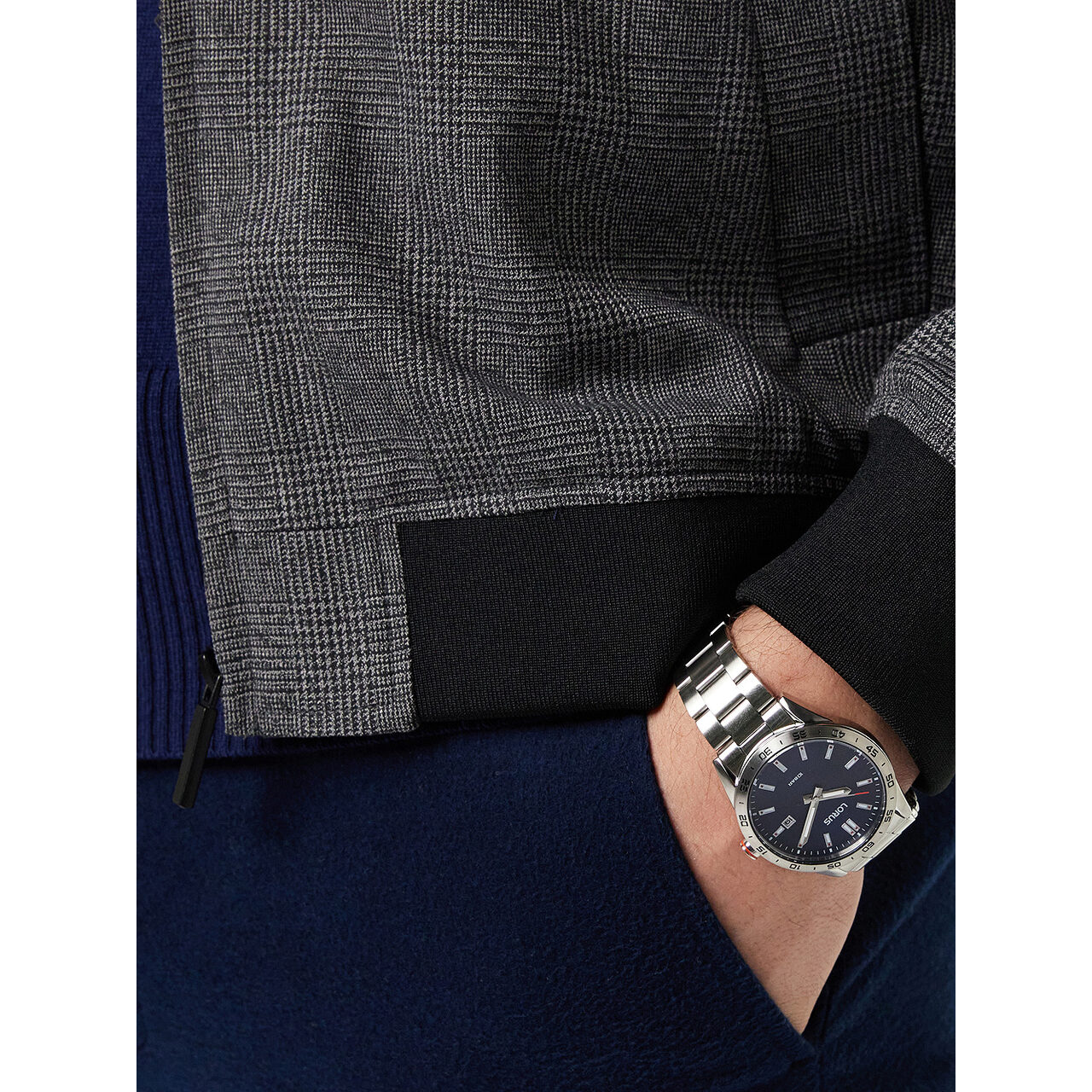 Jacques Lemans Orologio Uomo Sportivo Modello 1-2002F - Cassa 40mm, Impermeabile 10ATM, Movimento Analogico - 4