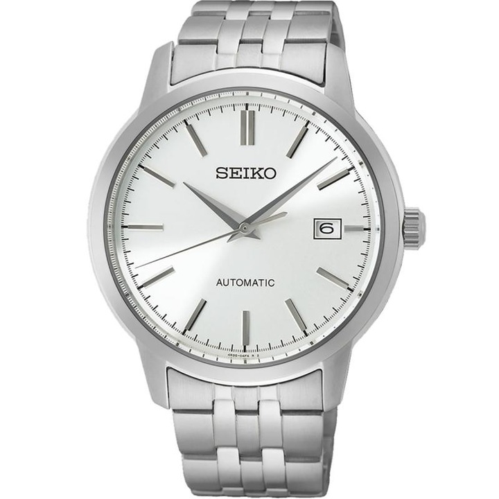 Ceas barbatesc Seiko SRPH85K1 Automatic Argintiu