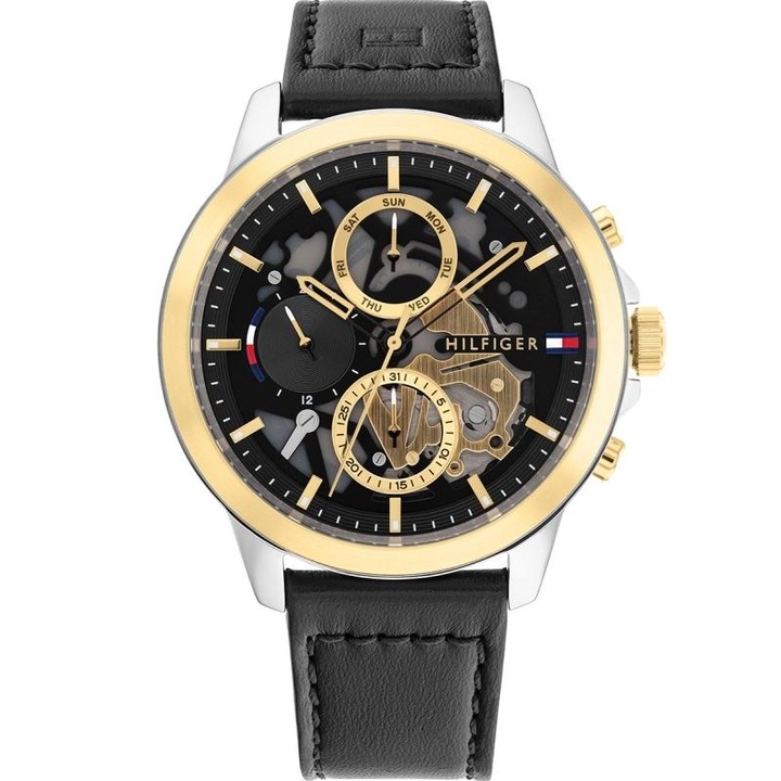 Мъжки часовник Tommy Hilfiger 1710474 Quartz Silver, Gold