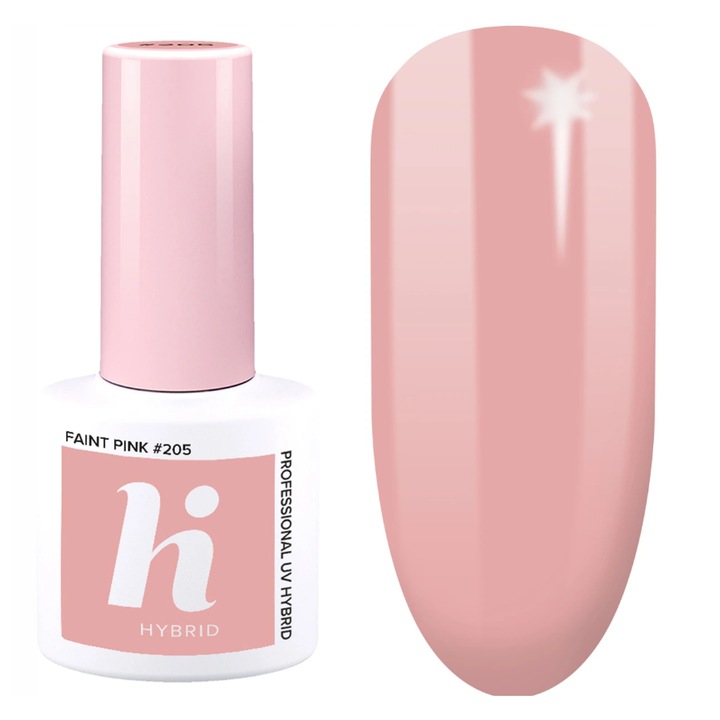 Oja semipermanenta, Hi Hybrid, 5 ml, Bej roze