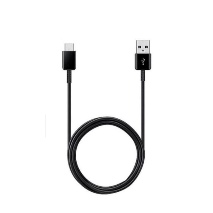 Висококачествен кабел за данни, съвместим със Samsung USB тип C 1,2 метра, черен
