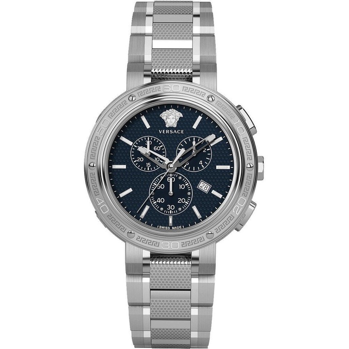 Versace VE2H00321, Kvarc, 46mm, 5ATM Férfi karóra