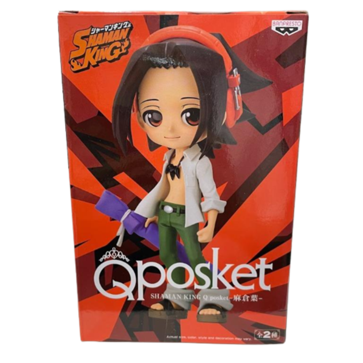 Figurina Shaman King Q Posket Mini Figure Yoh Asakura Ver. A 14 cm