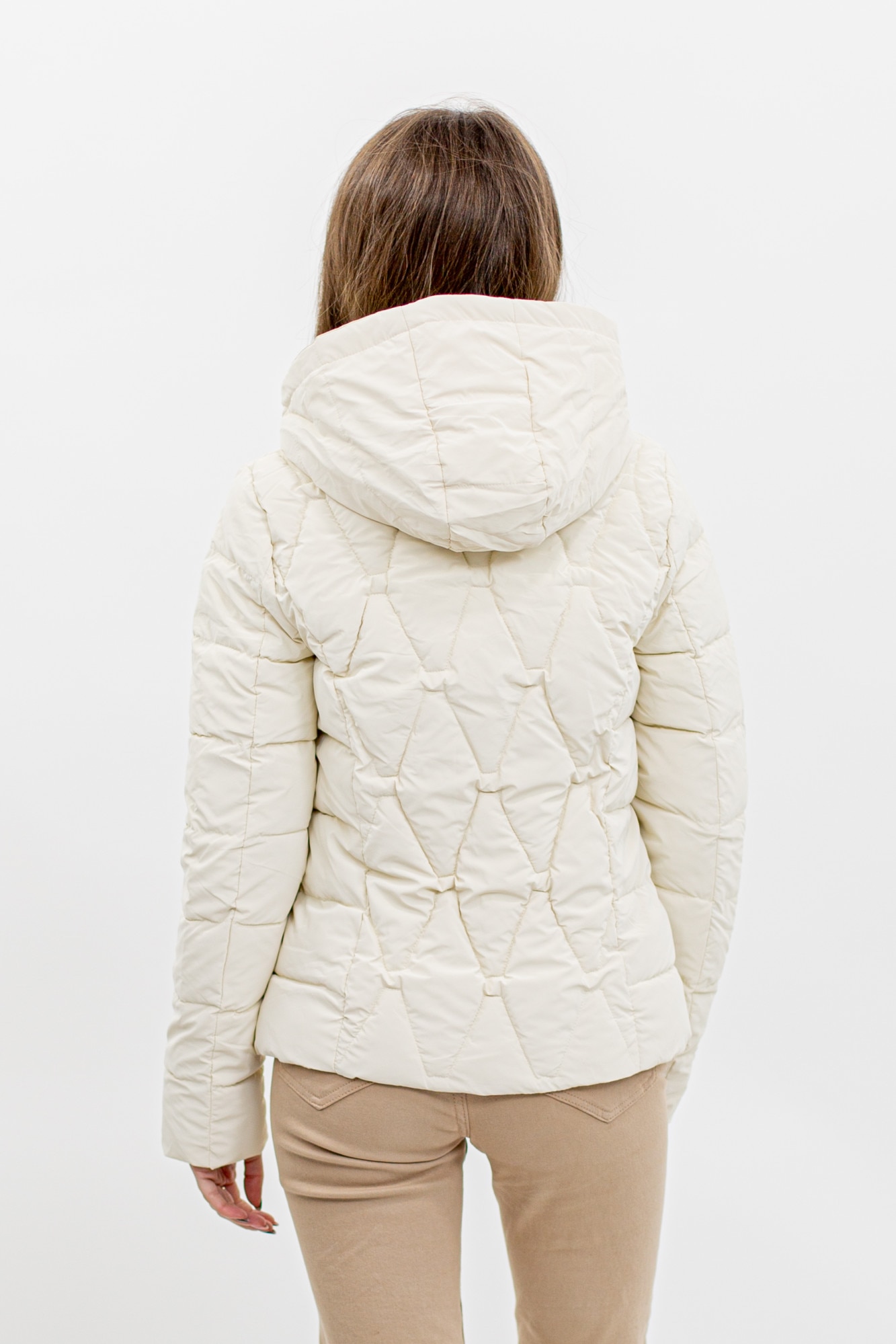 Дамско яке 902, Кремаво, XS - eMAG.bg