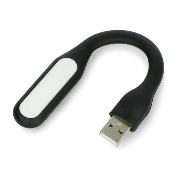 Лампа за тефтер Esperanza с 6 светодиода EA147K, USB, черна