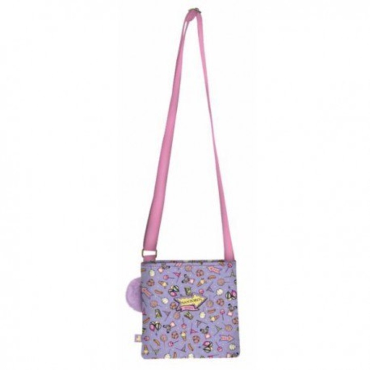 Geanta de umar Gorjuss, Santoro London, Model Fairground - First Prize, Poliester, 20 cm x 21 cm 2.5 cm, Multicolor