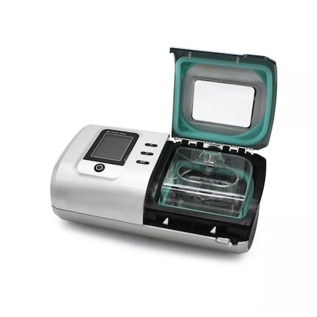 Aparat Auto APAP, CPAP pentru terapia apneei in somn Sincronizare Automata, Umidificator, Nivel Zgomot redus
