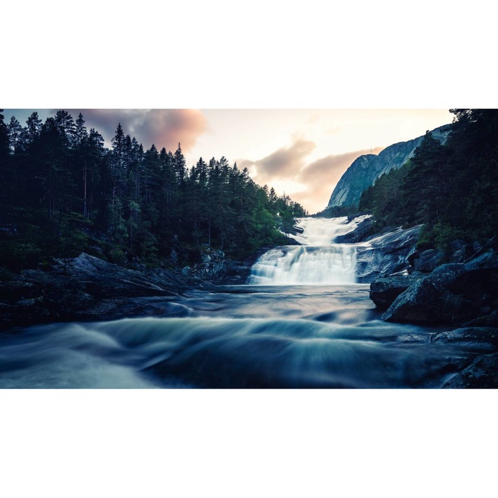 PVC öntapadó tapéta - Landscapes with Waterfalls 008, 100 x 150 cm