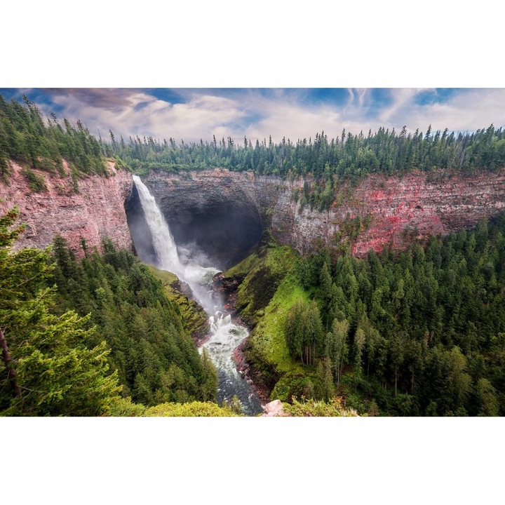 PVC öntapadó tapéta - Landscapes with Waterfalls 034, 100 x 150 cm