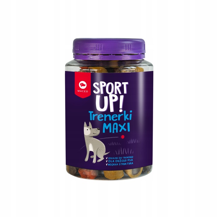 Recompense pentru caini Maced Sport Up, 300g