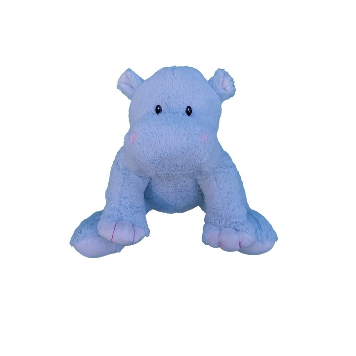 Hipopotam plus bleu, Nichita Impex, 27cm