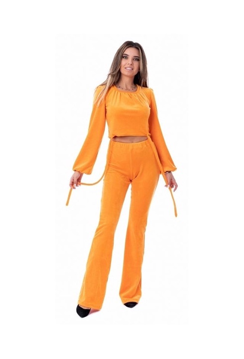 Trening Diana, Catifea, Portocaliu, Portocaliu