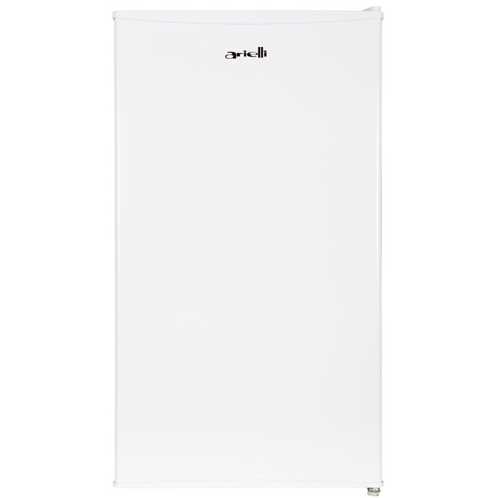 Frigider cu o usa Arielli ARS-121LNE, Racire statica, Iluminare LED, Termostat reglabil, H 85 cm, 93 l, clasa E, Alb