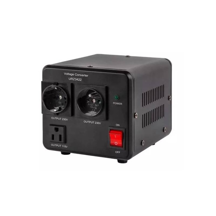 Реверсивен автотрансформатор 230V/115V, 115V/230V, 1000VA