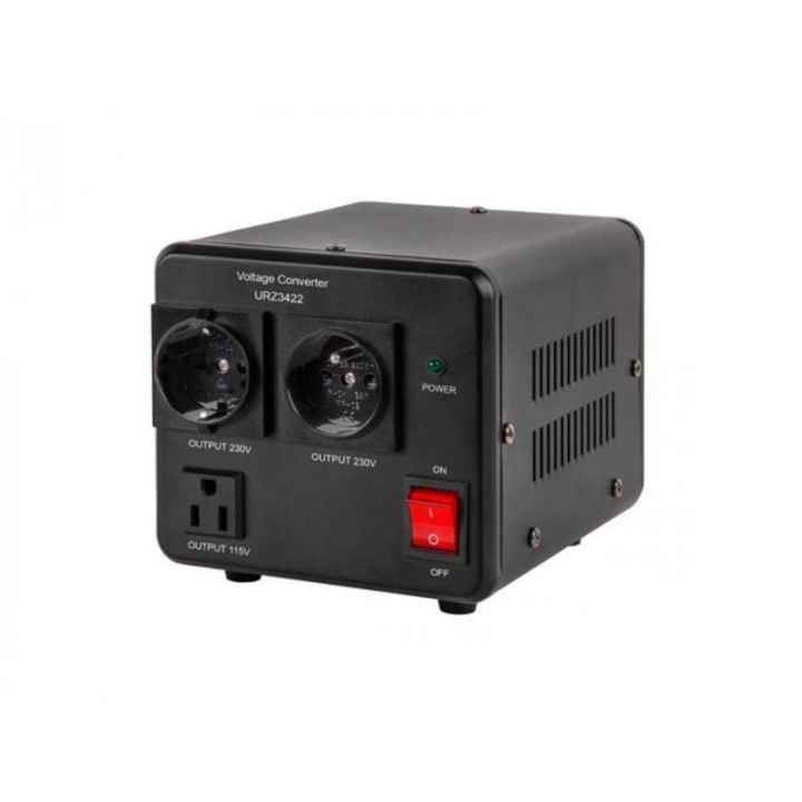 Kemot, URZ3422, szinusz inverter feszültség átalakító 110v -230v 800w USA - EUR adapter és átalakító 230v-110v kétirányú tápegység, pure sinus