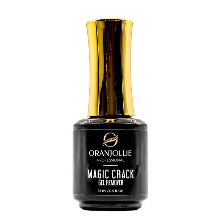 Gel Magic Crack Remover Pauco Oranjolie, pentru Indepartarea Gelului sau Ojei Semipermanente, 15 ml