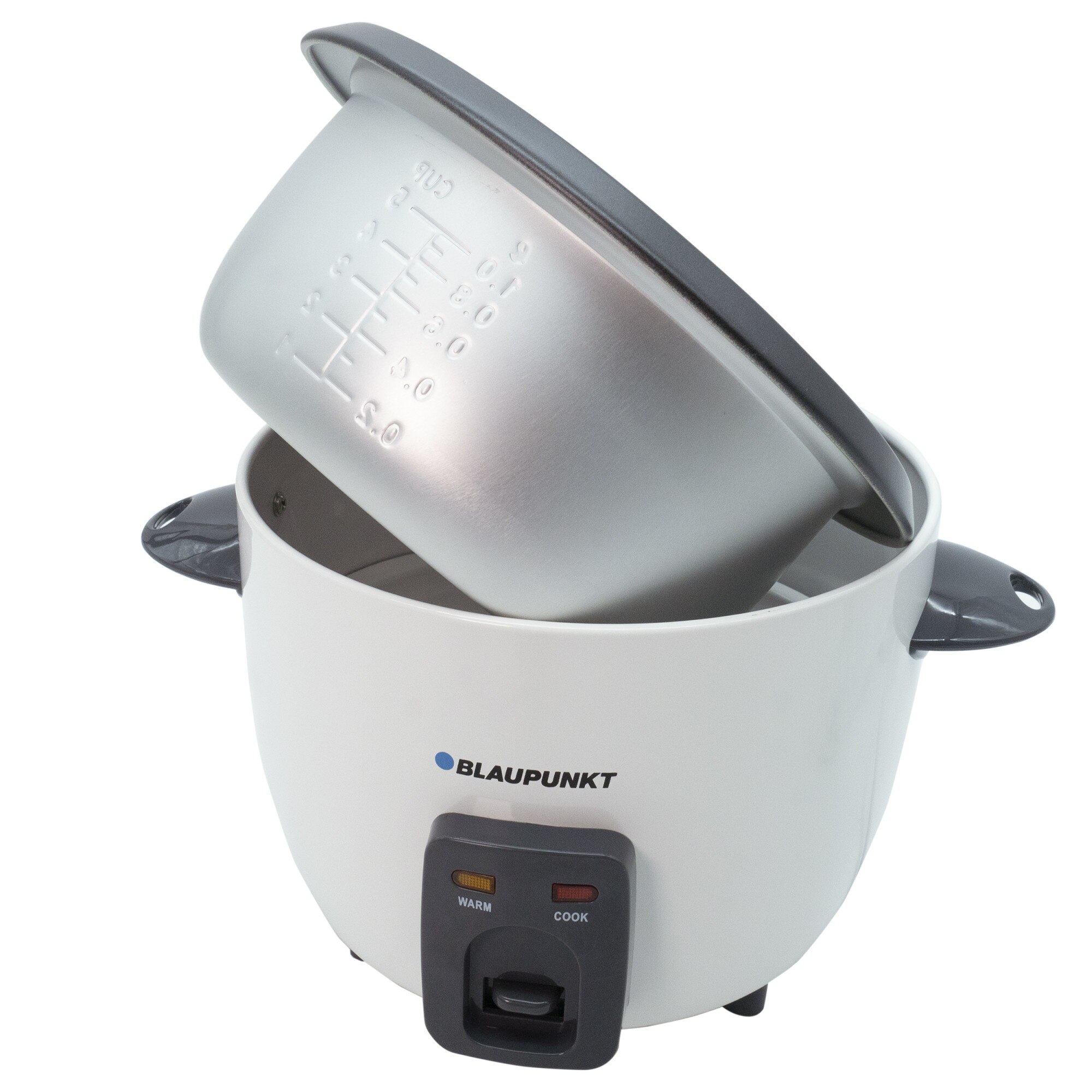 Oala de fiert orez Rice Cooker Blaupunkt, 400 W, 1 Litri, Capac din