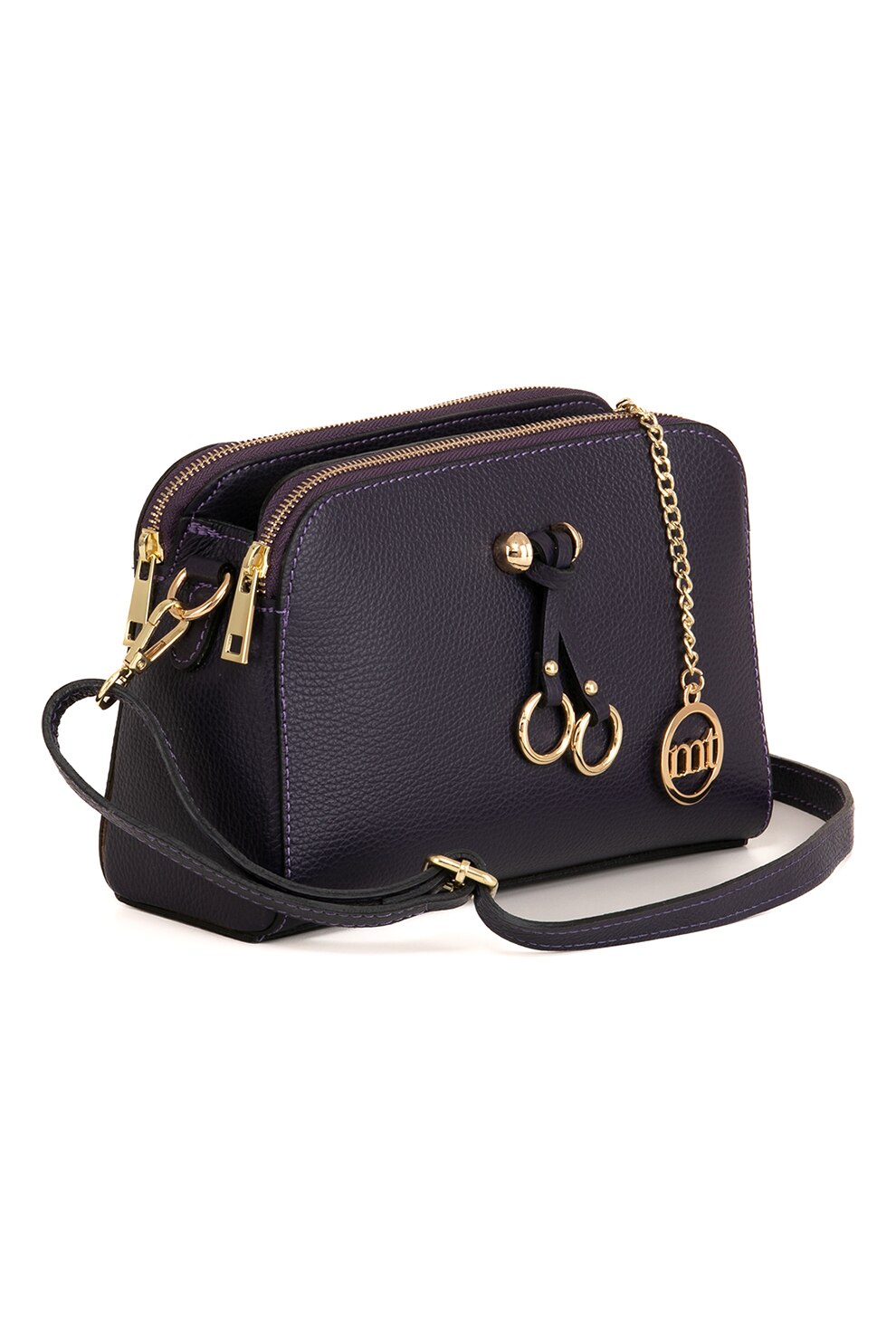 Mia Tomazzi, Certosa keresztp??ntos textur??lt b??rt??ska, S?�t?�t lila - eMAG.hu