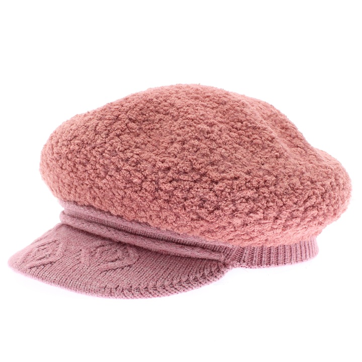 Sapca dama, ButicCochet, din 50% poliester 50% naylon, one size, Roz - PAL995