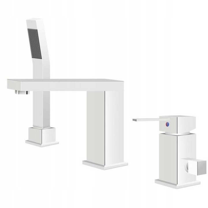 Baterie cada Silla S-1032, cu aerator, 3 gauri, montaj pe cada, Crom