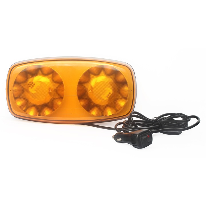 Led Lampa de urgenta, magnet, portocale 12-24V