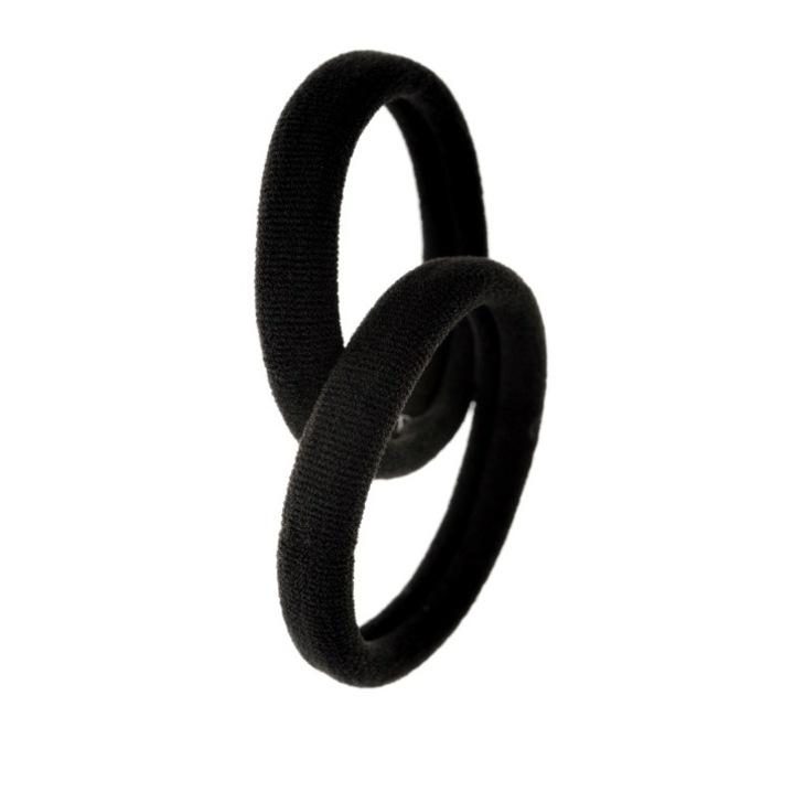 Set elastic par negru 24 buc