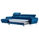 Canapea exclusiva BALTAZAR Corner bleumarin 280 x 175 x 95 cm