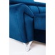 Canapea exclusiva BALTAZAR Corner bleumarin 280 x 175 x 95 cm