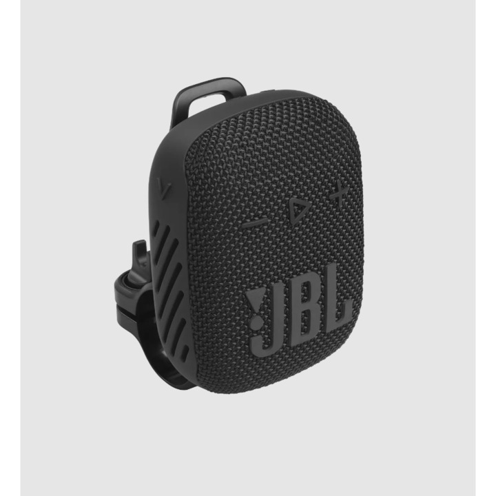Портативна колонка JBL Wind 3S за велосипед и мотоциклет, IPX67, Bluetooth, черна