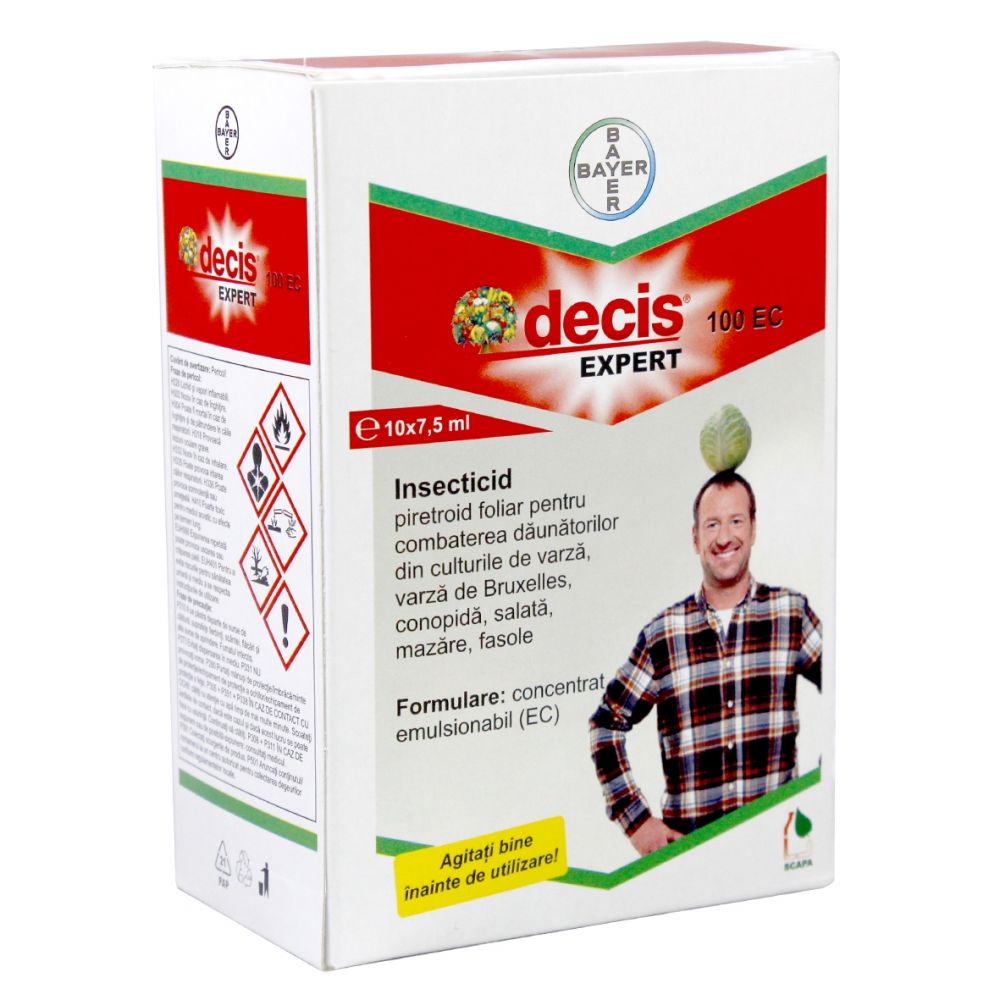 Set 10 bucati Decis Expert 100 EC, 7.5 ml - eMAG.ro