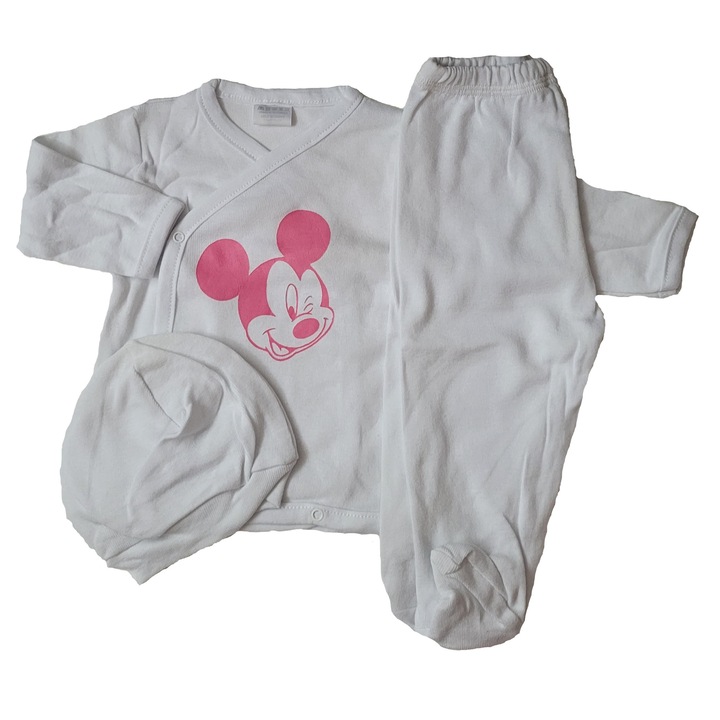 Compleu 3 piese Handmade Minis Boutique, 3-6 luni