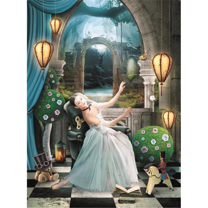 Clementoni Coppélia Hqc Puzzle 500db-os - Lányoknak, 9 éves kortól (GXP-812589)