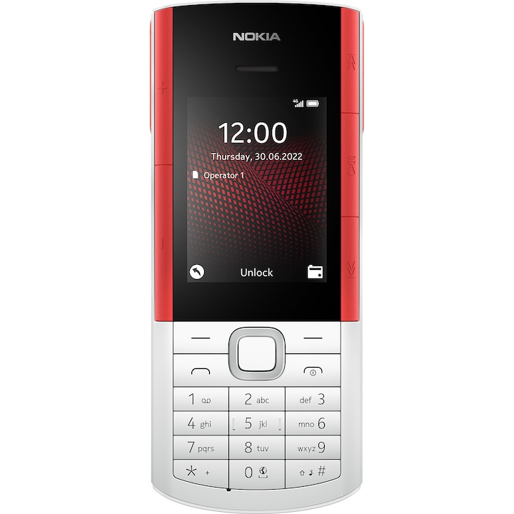 Nokia 5710 XpressAudio Mobiltelefon, Dual SIM, 4G, Fehér