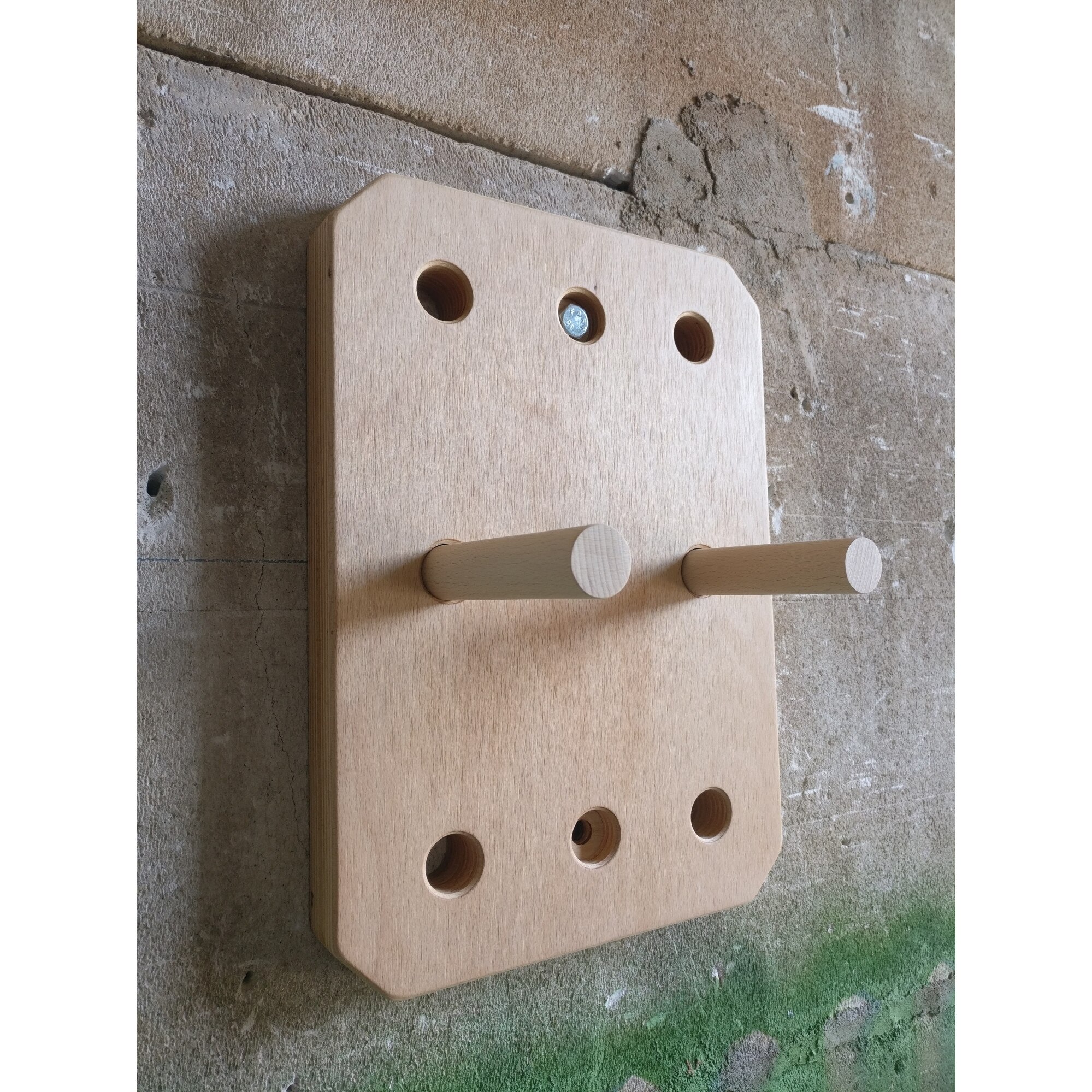 Panou de catarare Bodybuilding Peg Board, 42x30x4 cm - eMAG.ro