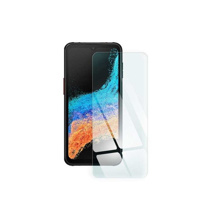 Bluestar Secure Glass фолио, съвместим със Samsung Galaxy Xcover 6 Pro, твърдост 9h, прозрачен