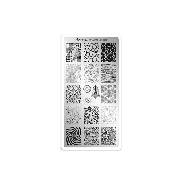 Mini matrita pentru unghii, MoonbasaNails, 107 A Day Like This