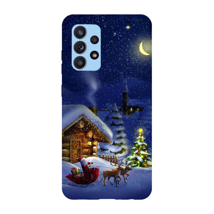 Husa Craciun compatibila cu Samsung Galaxy A33 5G model Christmas globe, Silicon, TPU, Viceversa