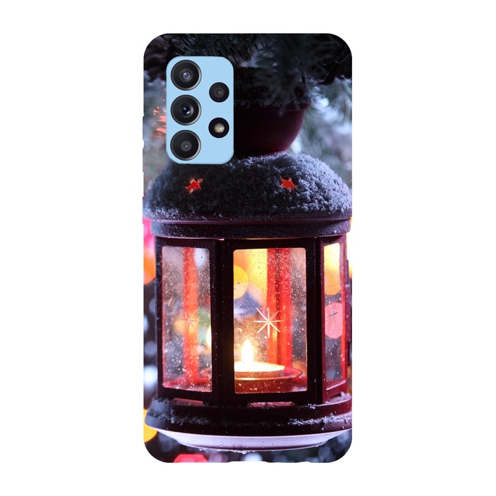 Husa Craciun compatibila cu Samsung Galaxy A72 5G model Christmas doodle, Silicon, TPU, Viceversa