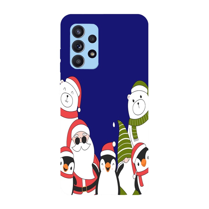 Husa Craciun compatibila cu Samsung Galaxy A72 5G Santa's journey, Silicon, TPU, Viceversa