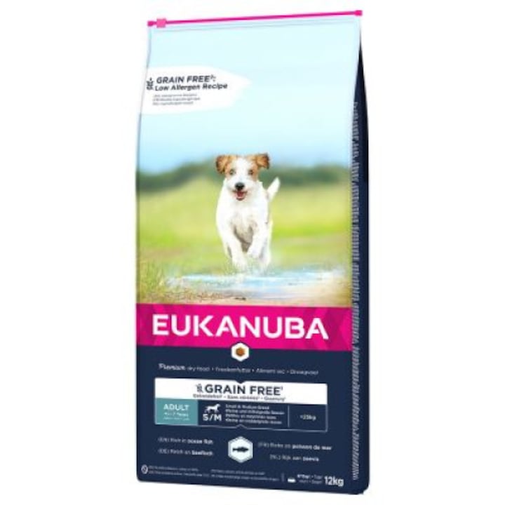 hrana uscata pentru caini eukanuba grain free adult small medium breed cu somon 12 kg imagen 11_1_
6