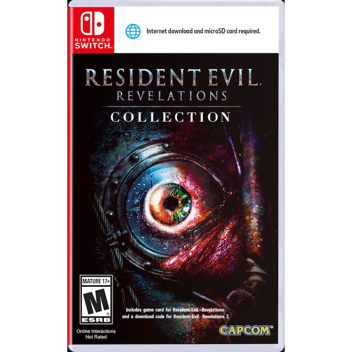 Joc Resident Evil Revelations Collection Code in a Box Pentru Nintendo Switch