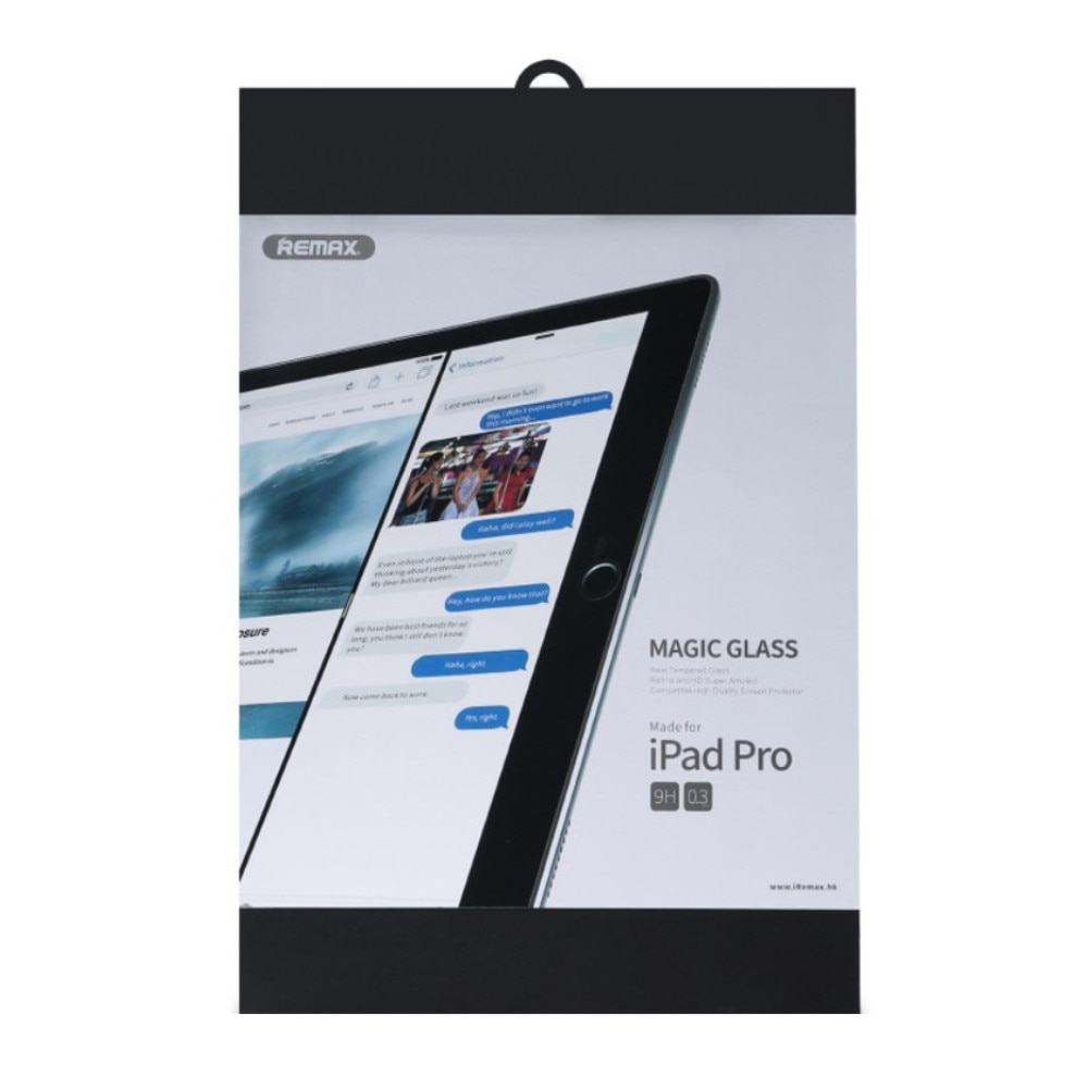 Folie din sticla temperata Remax Magic Glass pentru iPad Pro, transparenta