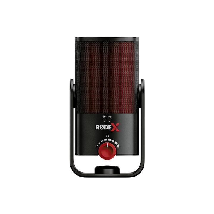 Микрофон за стрийминг и гейминг RODE X XCM-50, Professional Condenser USB Microphone, Черен/Червен