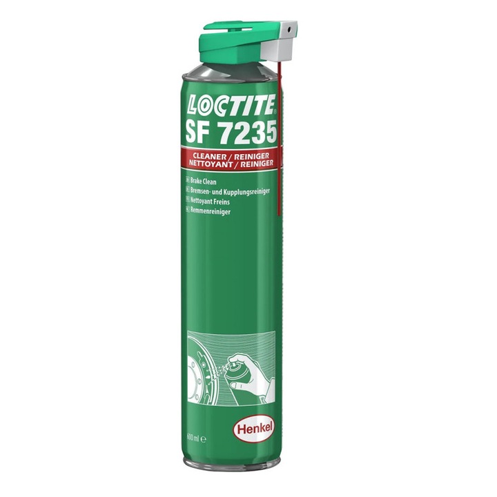 Spray SF 7235, LOCTITE, Curatitor frane si ambreiaje, 600 ml