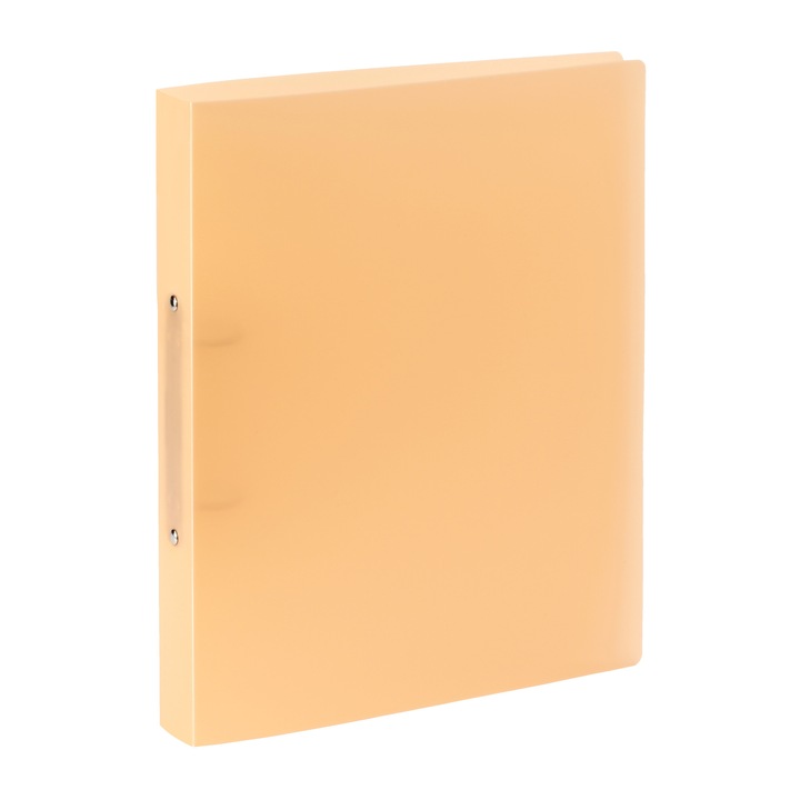 Механичен тефтер Viquel Propysoft 818135, A4, с 2 ринга - диаметър 30 мм, оранжев