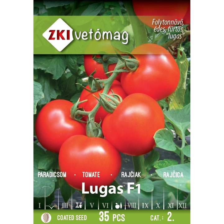 Seminte de tomate Lugas F1 35 sem ZKI