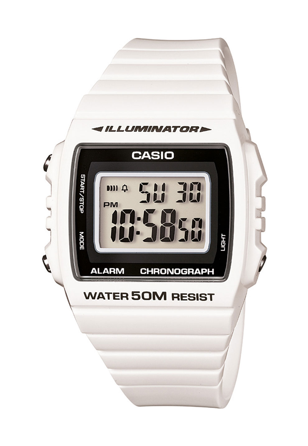 Casio Ceas cronograf digital alb