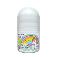 Deodorant copii An-Tan-Tiri-Mogodan. Deodorant natural pentru fetite cu parfum proaspat de Mere Verzi. Cu ulei de cocos, suc de aloe vera, unt de cacao, unt de shea. Neutralizeaza mirosul de transpiratie, Textura cremoasa- Nimbio Farmaceutics, 30ml