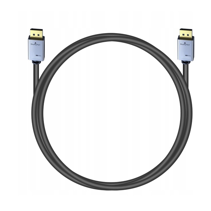 Кабел Display Port HDMI 4K Zola, Full HD, Ultra HD 4096x2160, Черен, 200 cm